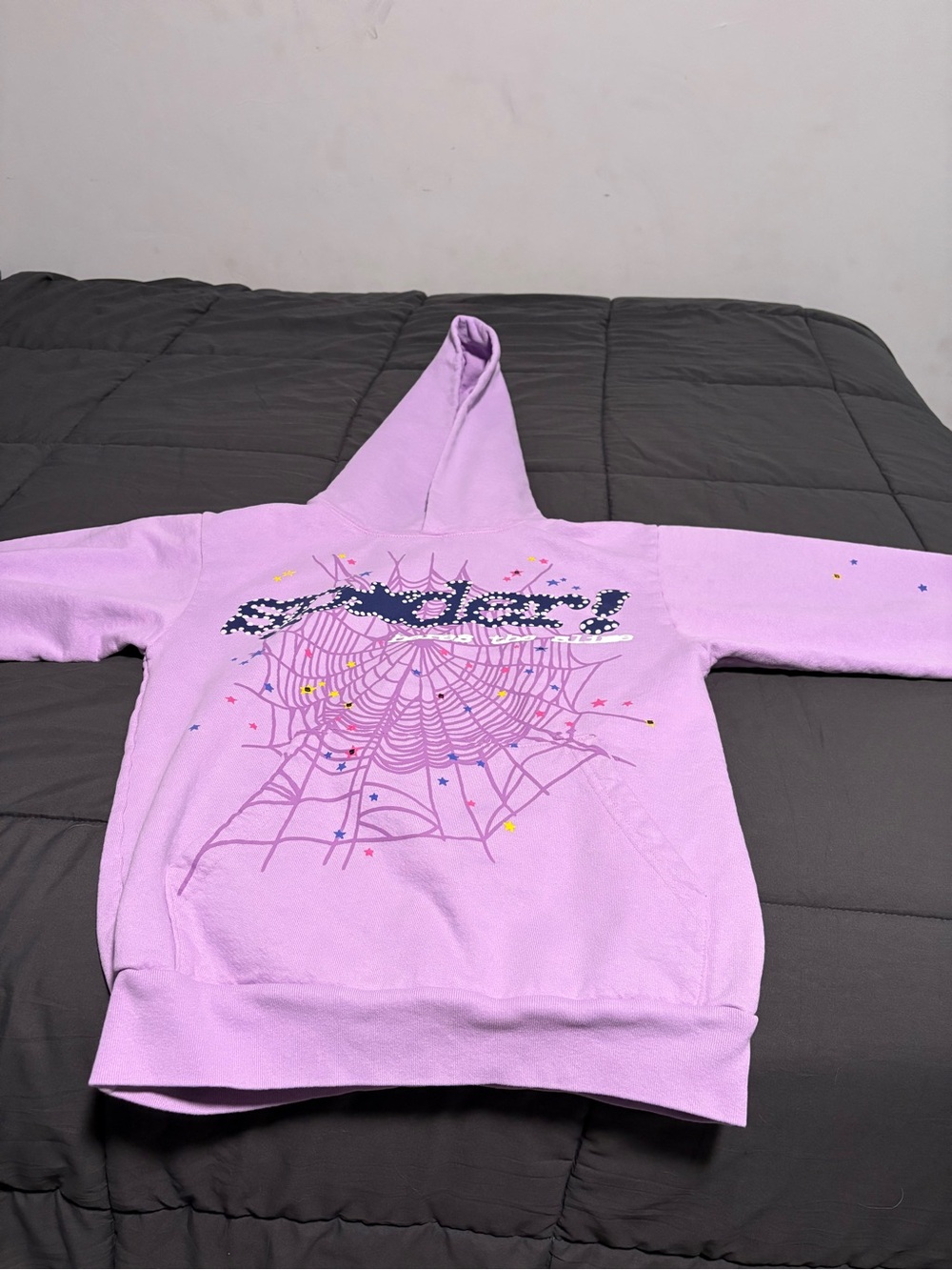 Spider hoodie in like new condition- worn twice!
